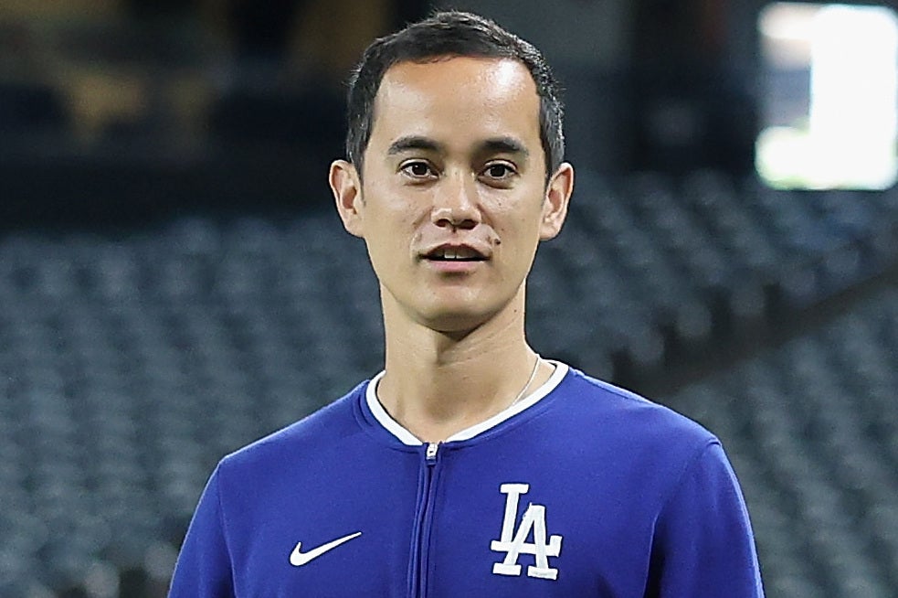 ドジャースの大谷翔平通訳で侍ジャパンのスタッフとしても活躍するアイアトン氏。(C)Getty Images