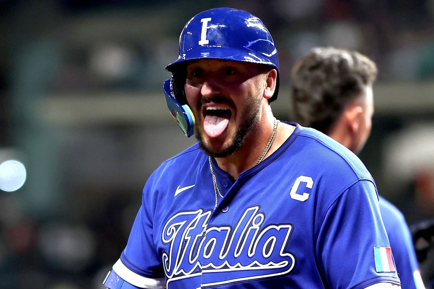 ３本塁打を放ったイタリア代表のパスカンティーノ。(C)Getty Images