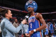 SGAが127試合連続の20得点超えを達成。NBA歴代１位に躍り出た。(C)Getty Images