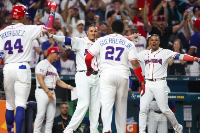 ベスト４に最初に名乗りを上げたドミニカ。(C)Getty Images