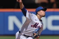 メッツの千賀。OP戦で好投を披露した。（C）Getty Images