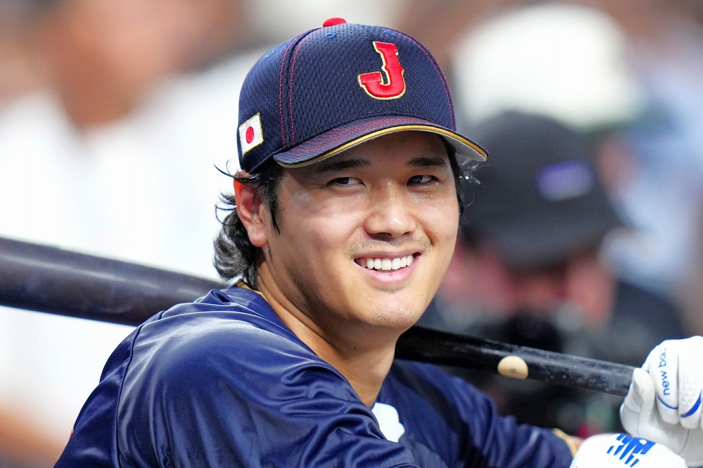 初回にソロホームランを放った大谷。自身２度目のWBCはベスト８に終わった。(C)Getty Images