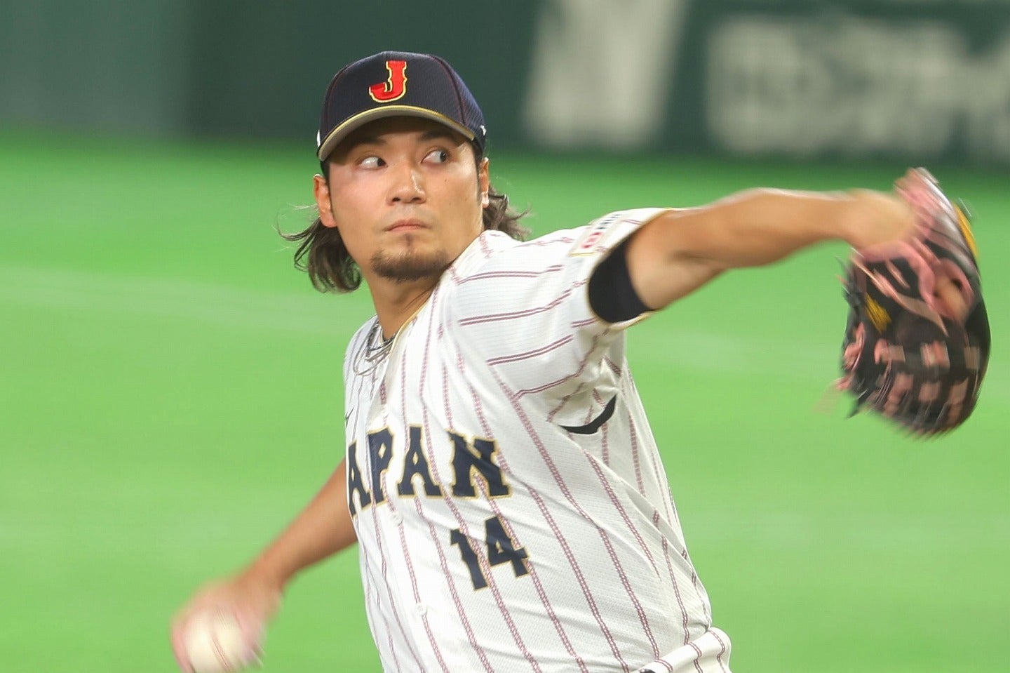 １次ラウンドから厳しい登板が続いた伊藤。写真：梅月智史（THE DIGEST写真部）