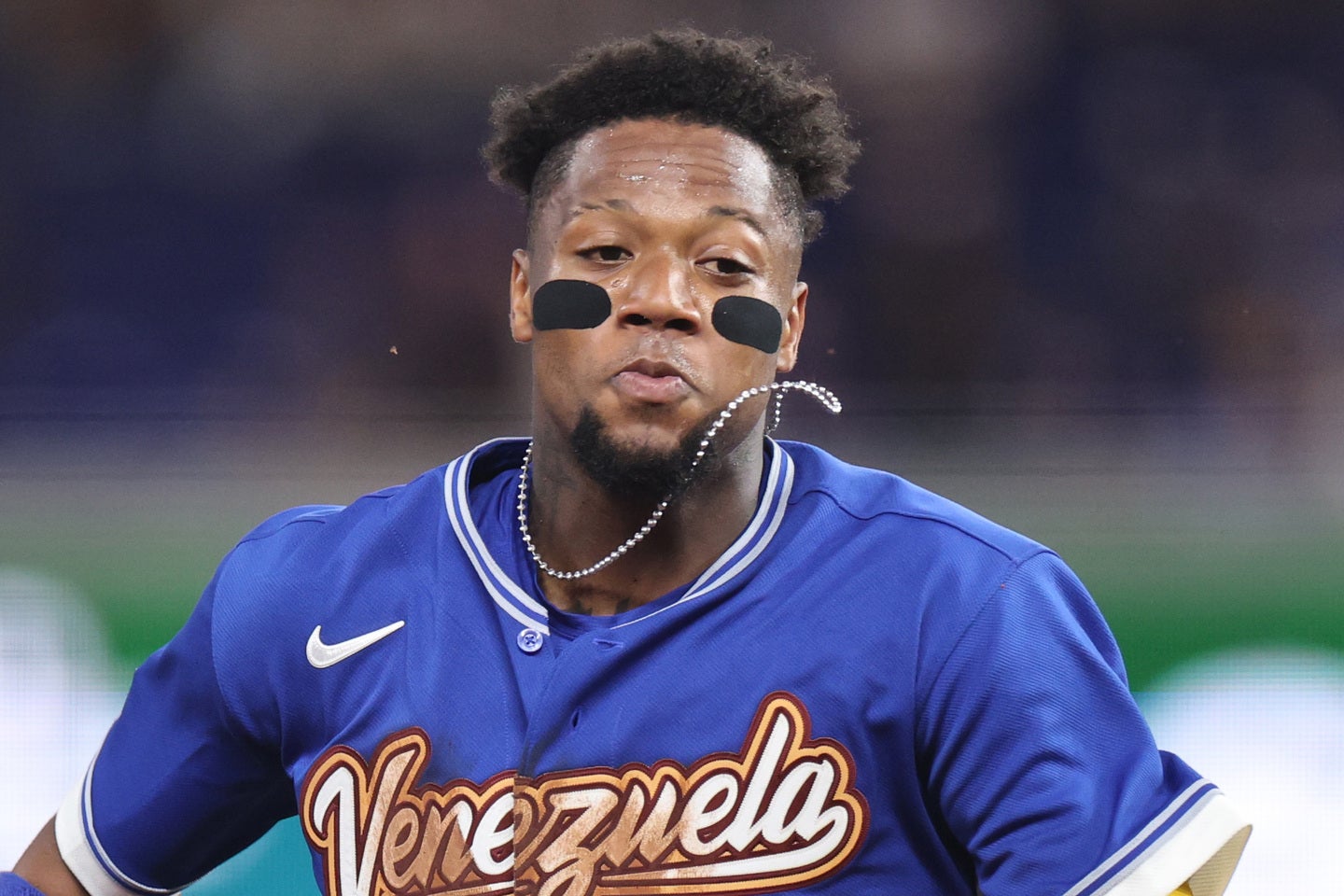 ベネズエラ代表の主砲アクーニャJr.。(C)Getty Images