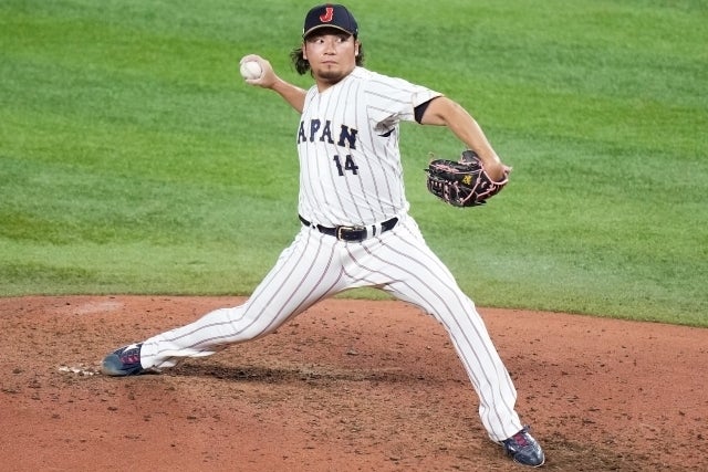 ベネズエラ戦で逆転の３ラン本塁打を浴びた伊藤。(C)Getty Images