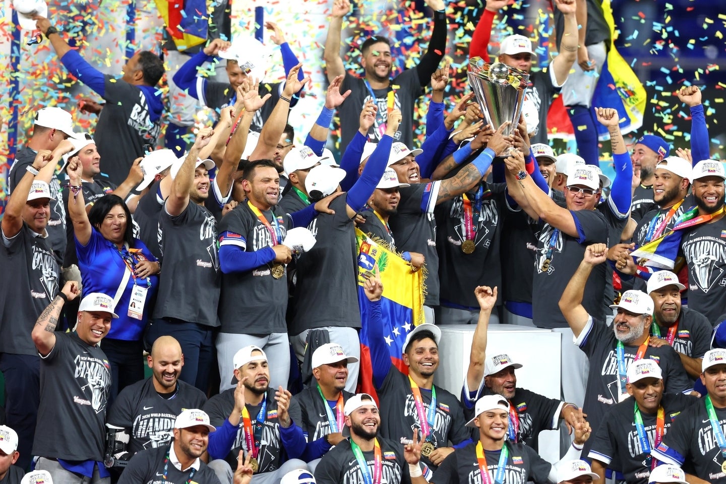 アメリカを倒したベネズエラがWBC初優勝した。(C)Getty Images