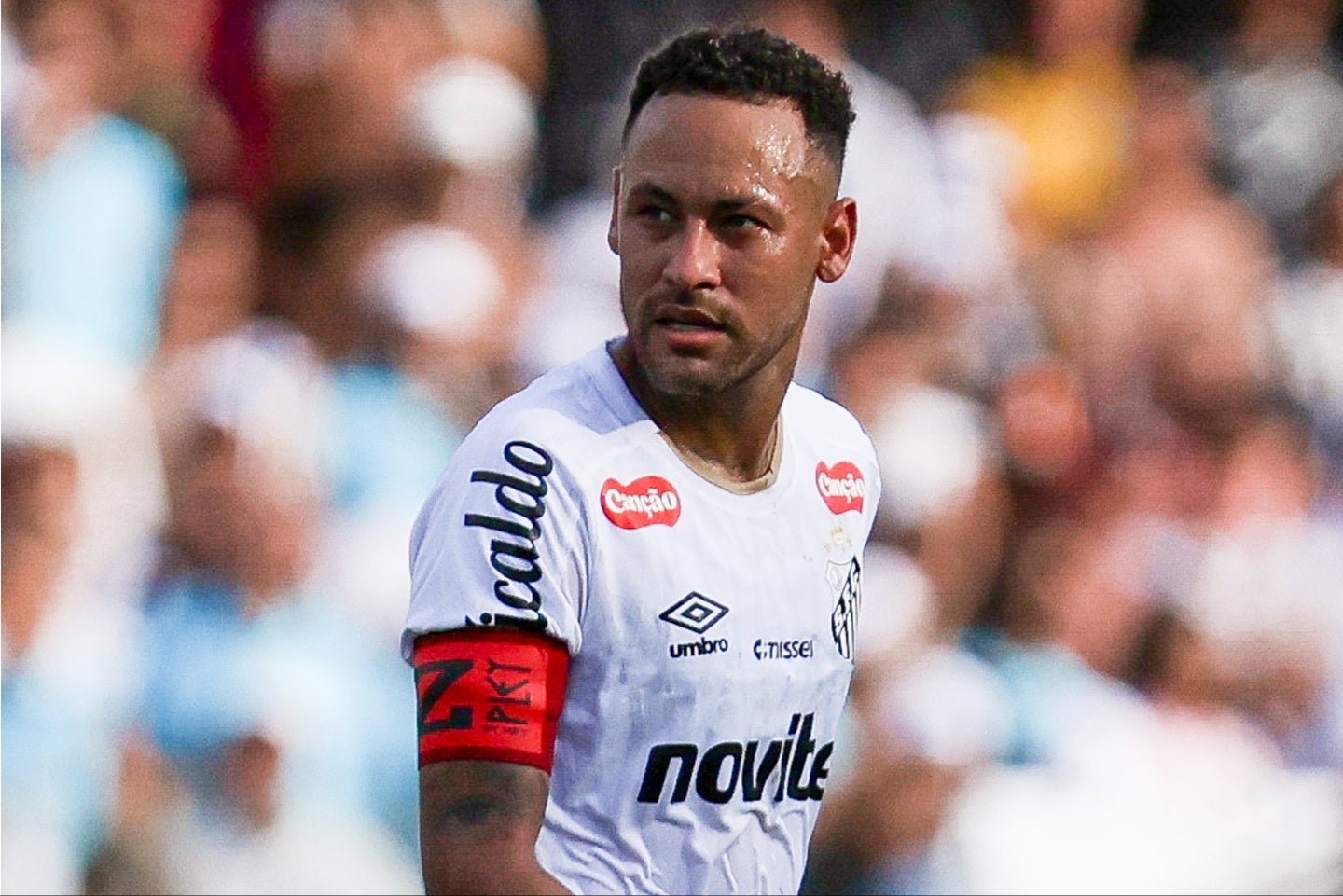 ネイマールは、W杯ブラジル代表のメンバーに招集されるのか。(C)Getty Images