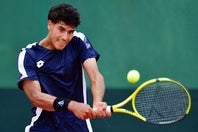 奨学金を得てIMGアカデミーで修業するなど、苦労を重ねてきたパラグアイのバレホが、ついにトップ100入りを果たし、故郷に凱旋した。(C)Getty Images