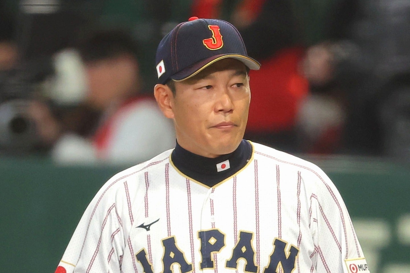 米メディアから厳しい評価が下った井端監督。写真：梅月智史（THE DIGEST写真部）