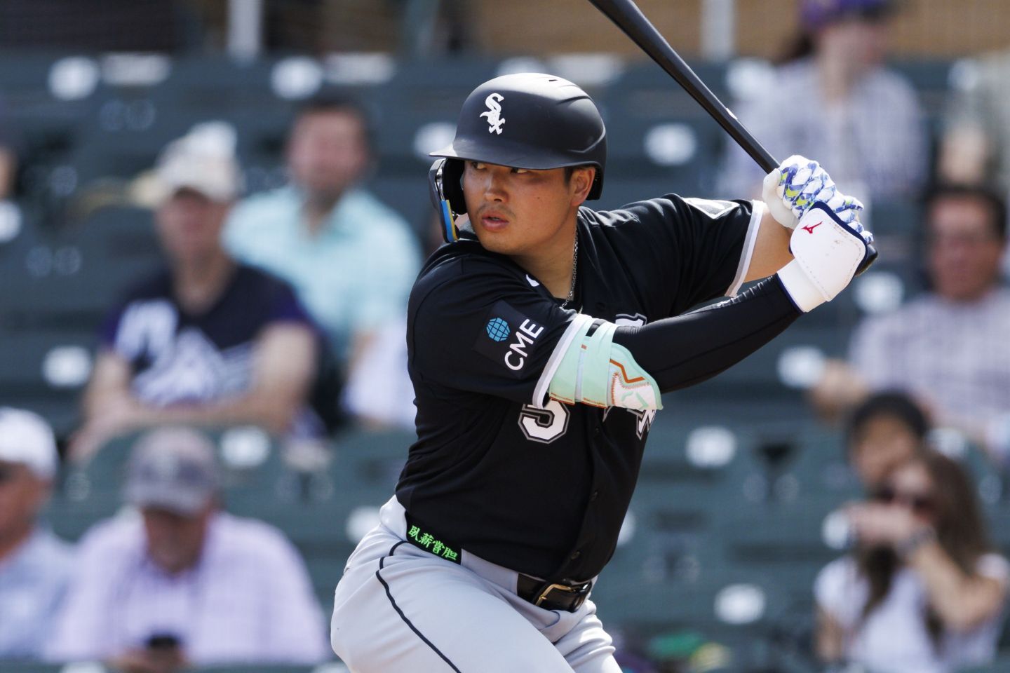 ホワイトソックスの村上。はたして、１年目でのブレイクはなるか。(C) Getty Images