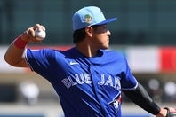 好守両面で結果を出しているブルージェイズの岡本。(C)Getty Images
