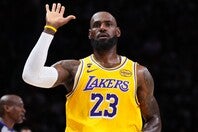 レブロンが通算出場試合数でNBA新記録を樹立した。(C)Getty Images