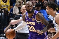 レイカーズが今季最長の９連勝。レブロンの新記録樹立ゲームを白星で飾った。(C)Getty Images