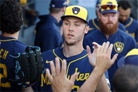 デビュー２年目で開幕投手に抜てきされたブルワーズのミジオロウスキー。(C)Getty Images