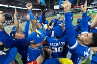 ベネズエラの初優勝で幕を閉じた第６回WBC。決勝で対戦したアメリカとは政治的にも複雑なものがあった。(C)Getty Images