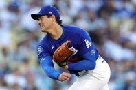 エンジェルス戦に登板した大谷が４回までに11奪三振と好投した。(C)Getty Images