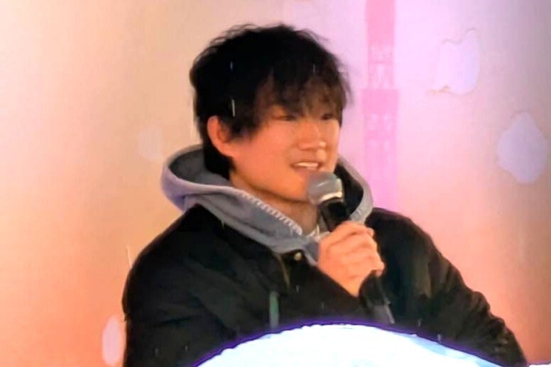 まさかの部分で日本を満喫した角田。(C)THE DIGEST編集部