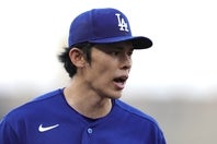 オープン戦で振るわなかったものの、ドジャースの佐々木が先発ローテーションに入った。(C)Getty Images