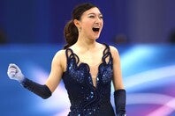 ミラノ・コルティナ五輪銀メダルの坂本花織。現役ラストの世界選手権で今季最高の演技をみせた。(C) Getty Images