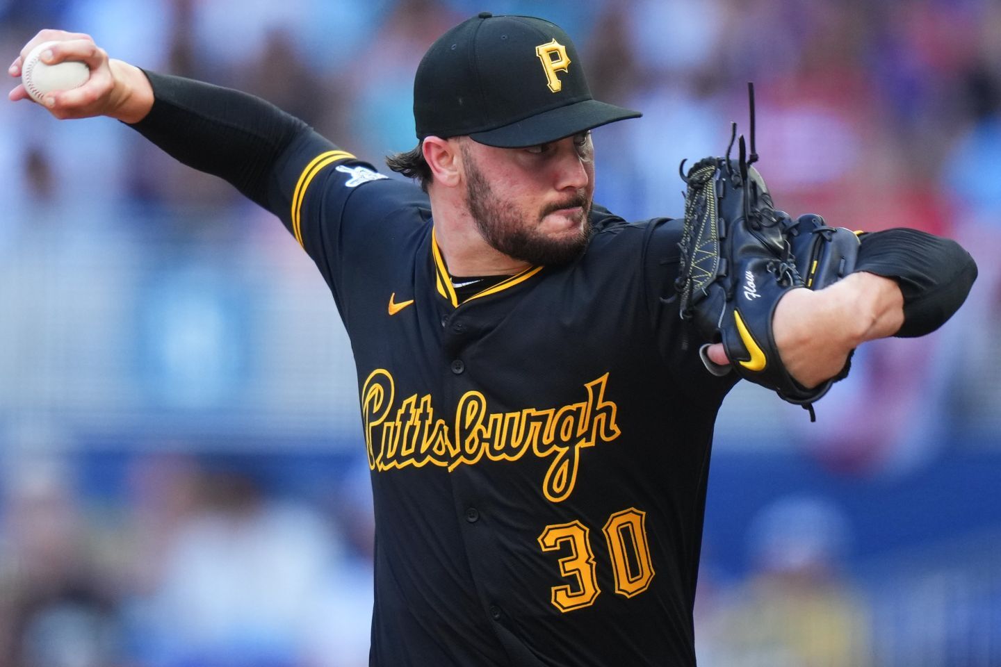 ２年連続開幕投手を務めるスキーンズ。(C)Getty Images