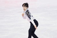 ミラノ・コルティナ五輪銀メダルの鍵山優真。初の世界王者を目指す。(C)Getty Images