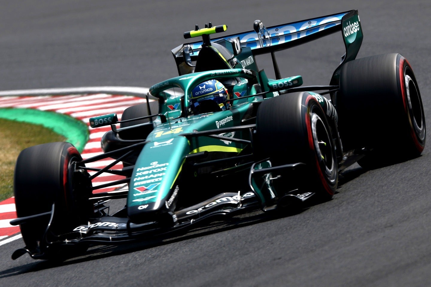 21番手に沈んだアロンソ。(C) Getty Images