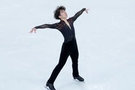 ミラノ・コルティナ五輪銅メダルの佐藤駿。(C)Getty Images