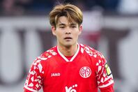 マインツで急成長を遂げた佐野海舟。日本代表でも不可欠なピースとなりつつある。(C) Getty Imaegs