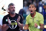 タッグ結成からわずか１カ月で快進撃を見せるフィス（右）とイバニセビッチ氏（左）。（C）Getty images