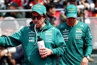 今季初完走を果たしたアロンソ（左）。ストロール（右）はPUトラブルでリタイアとなった。(C)Getty Images