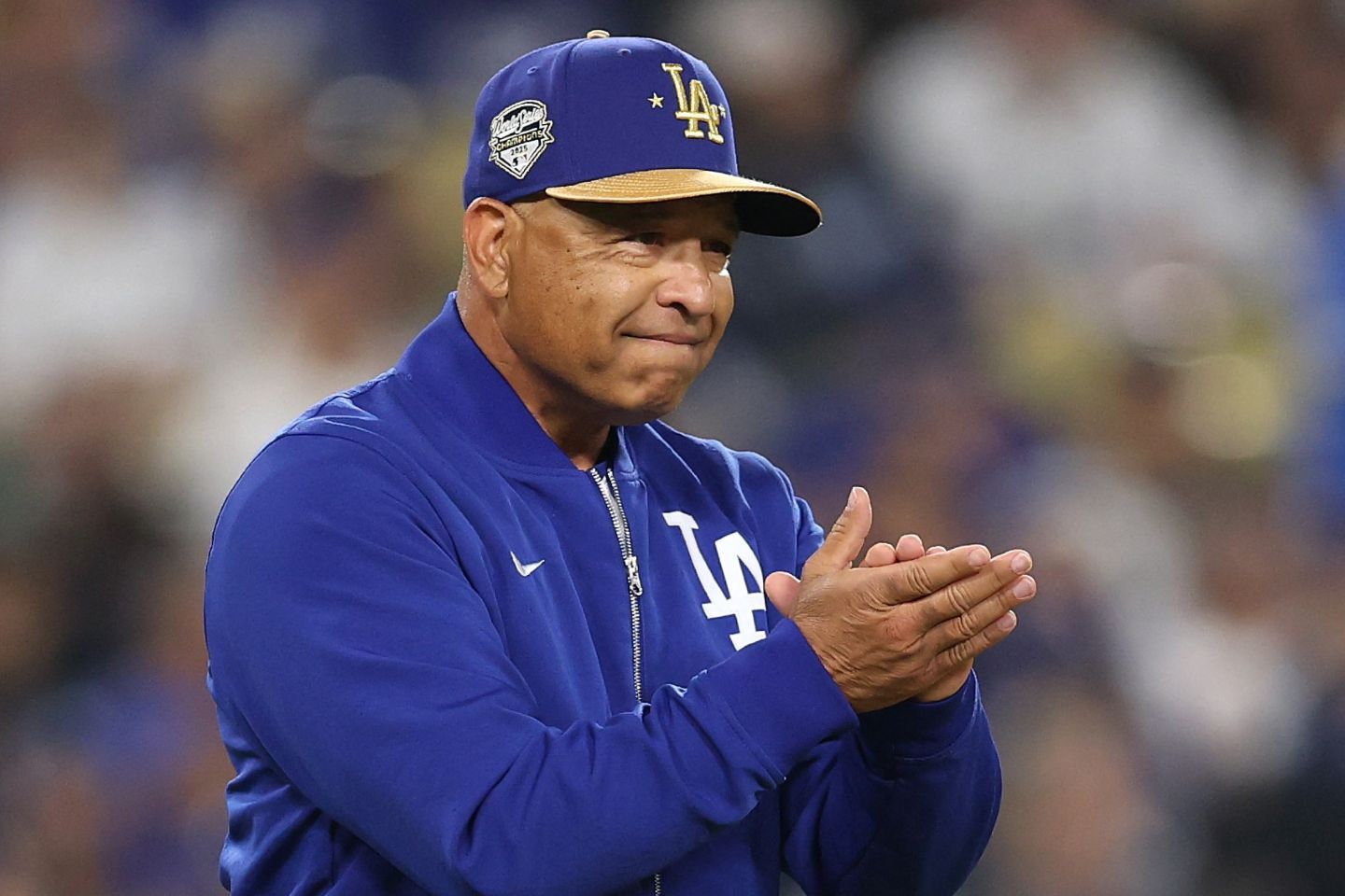 ドジャースを率いるロバーツ監督。(C) Getty Images