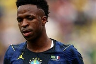 怪我が心配されていたヴィニシウス。(C)Getty Images