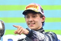 史上最年少ポイントリーダーとなったアントネッリ。(C)Getty Images