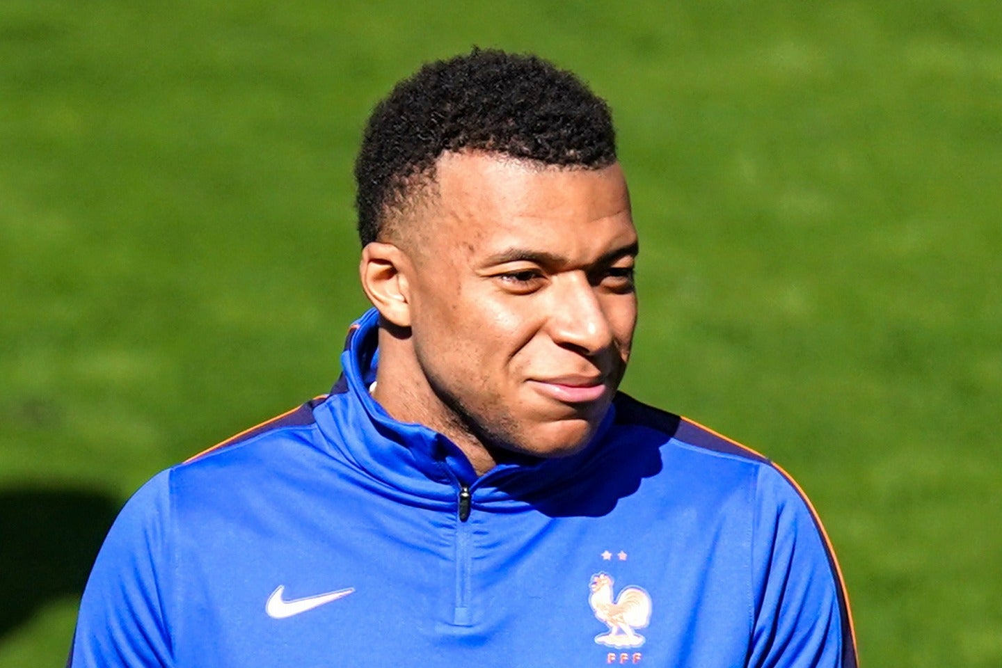 華麗なドリブル、シュートを披露したエムバペ。(C)Getty Images