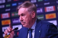 25年５月にブラジル代表監督に就任したアンチェロッティ。負傷者が続出し、チーム作りがままならない状況に陥っている。(C)Getty Images