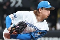 日本ハムの左腕・細野がプロ３年目でノーノーを達成した。写真：産経新聞社