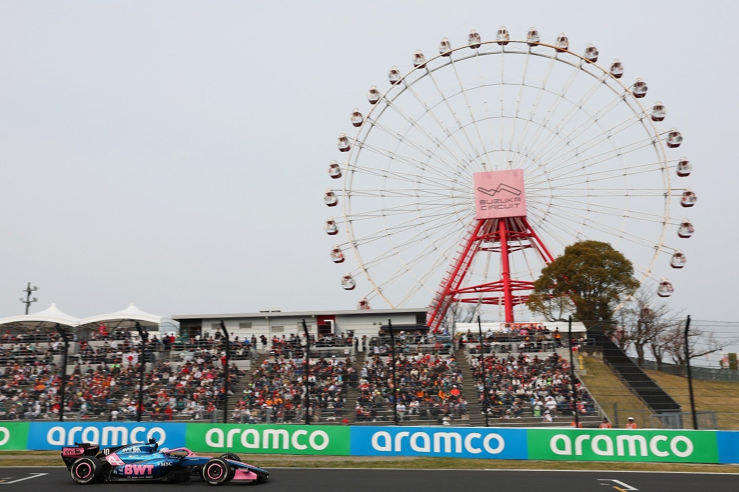延べ31万人超の観客が熱狂した今年の日本GP。一方で残念な行動も見られ...。(C)Getty Images