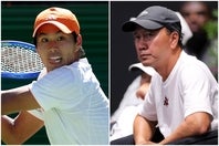 20歳のティエン（左）がチャン（右）に寄せる信頼は厚く、「彼が教えてくれることを疑うことはない」と言い切る。(C)Getty Images