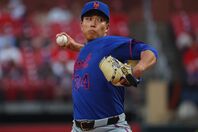 今季初登板で６回９奪三振の力投を見せた千賀滉大。(C)Getty Images