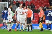 イングランドは日本に０対１で敗北。アジア勢に初黒星を喫した。写真：金子拓弥（THE DIGEST写真部）