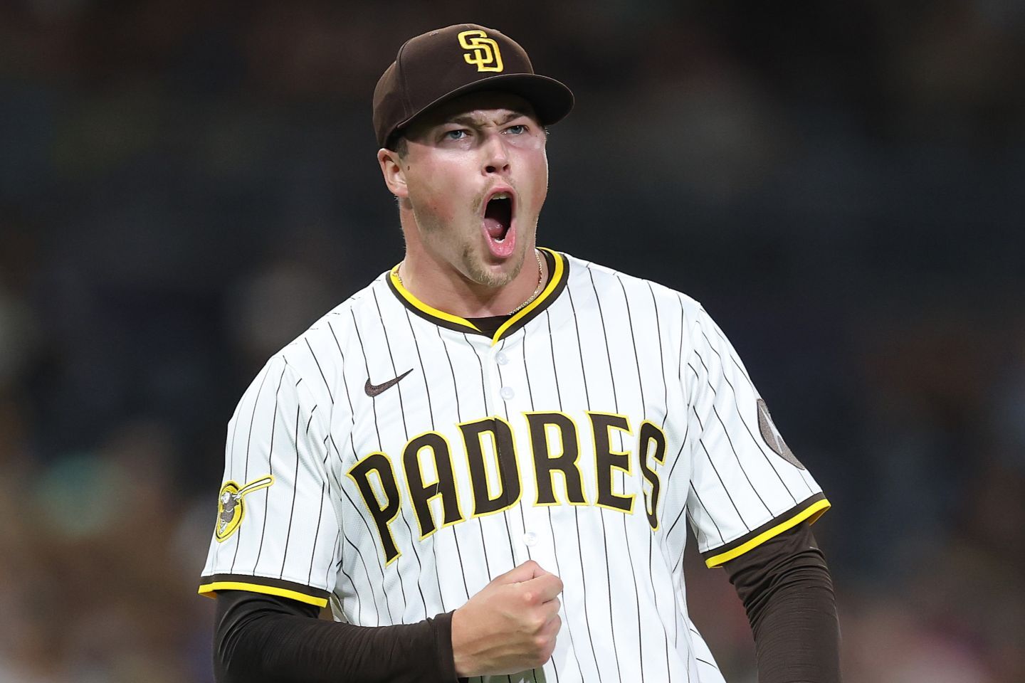 パドレスの守護神ミラーが新導入のABSチャレンジシステムについて本音を語った。(C) Getty Images