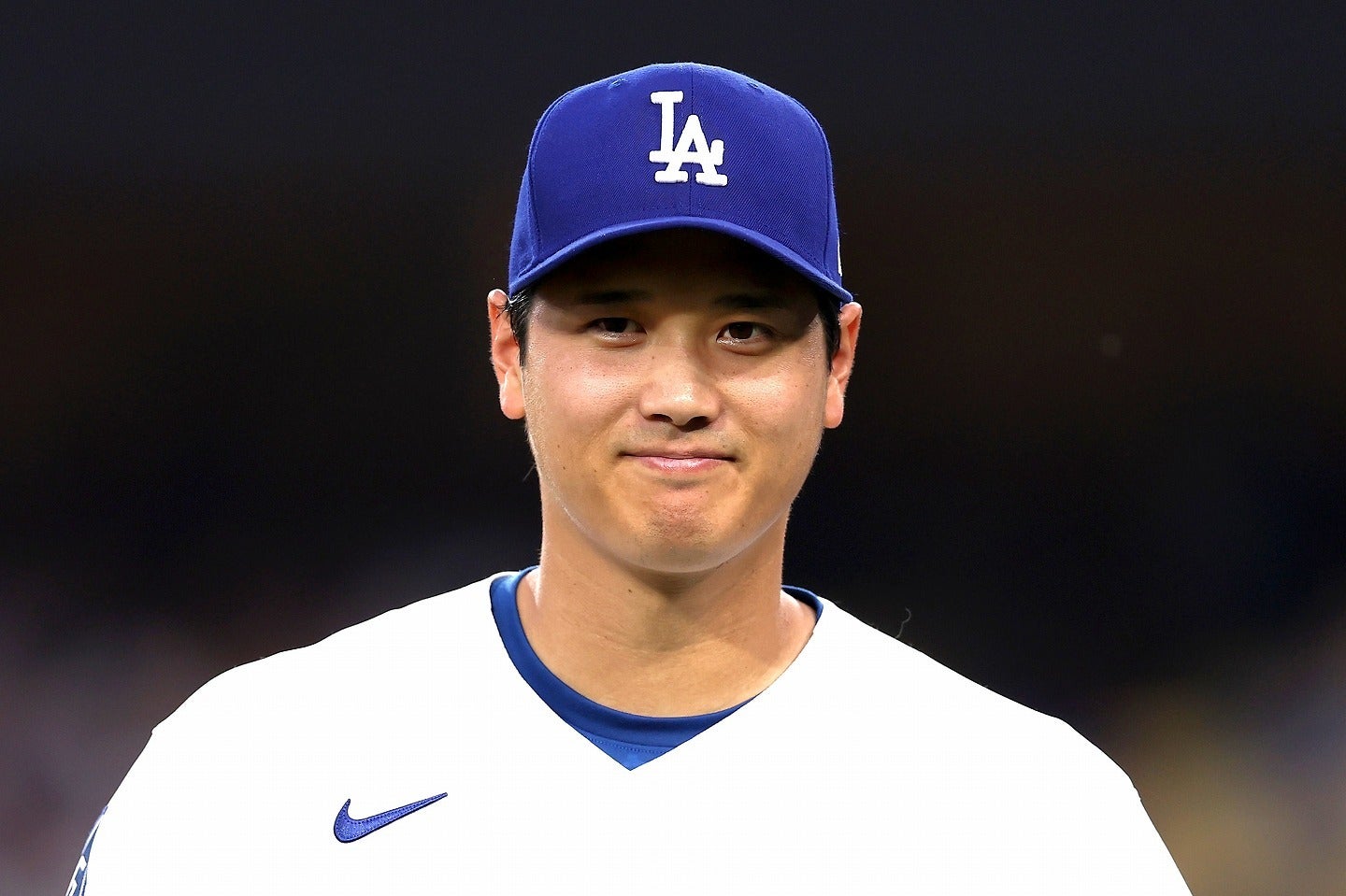 あまりに現実離れしたプレーに“AI疑惑”をかけられた大谷。(C)Getty Images