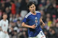 イングランド戦で決勝点を挙げた三笘。写真：金子拓弥（THE DIGEST写真部）