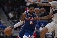 ジョージはウィザーズ戦でシクサーズ移籍後最多の39得点をマークした。(C)Getty Images