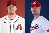 ドジャースが獲得したDバックス右腕のホルマン（左）。ナショナルズ左腕のイーダー（右）。（C）Getty Images