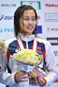 リオ五輪代表の今井月。24歳で競技生活に終止符を打った。(C)Getty Images