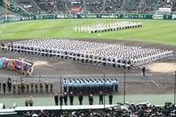 今春の選抜に出場した九州国際大付は、２回戦に進出していた。写真：滝川敏之