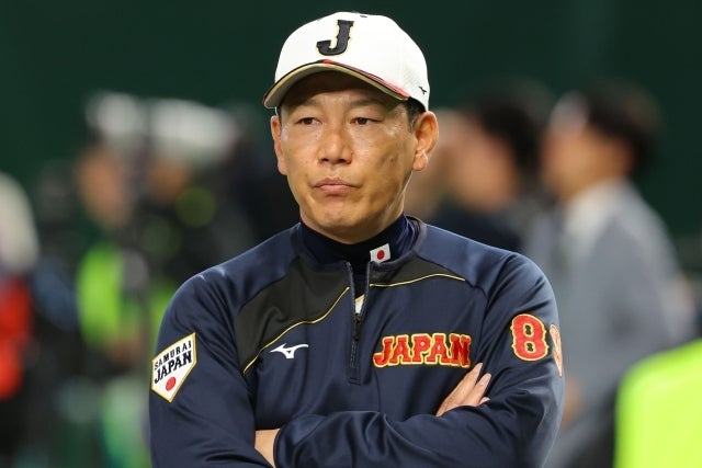 23年WBC後から日本代表の指揮を執った井端氏。写真：梅月智史（THE DIGEST写真部）