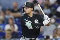 メジャー開幕戦から３試合連続弾をマークした村上。(C)Getty Images