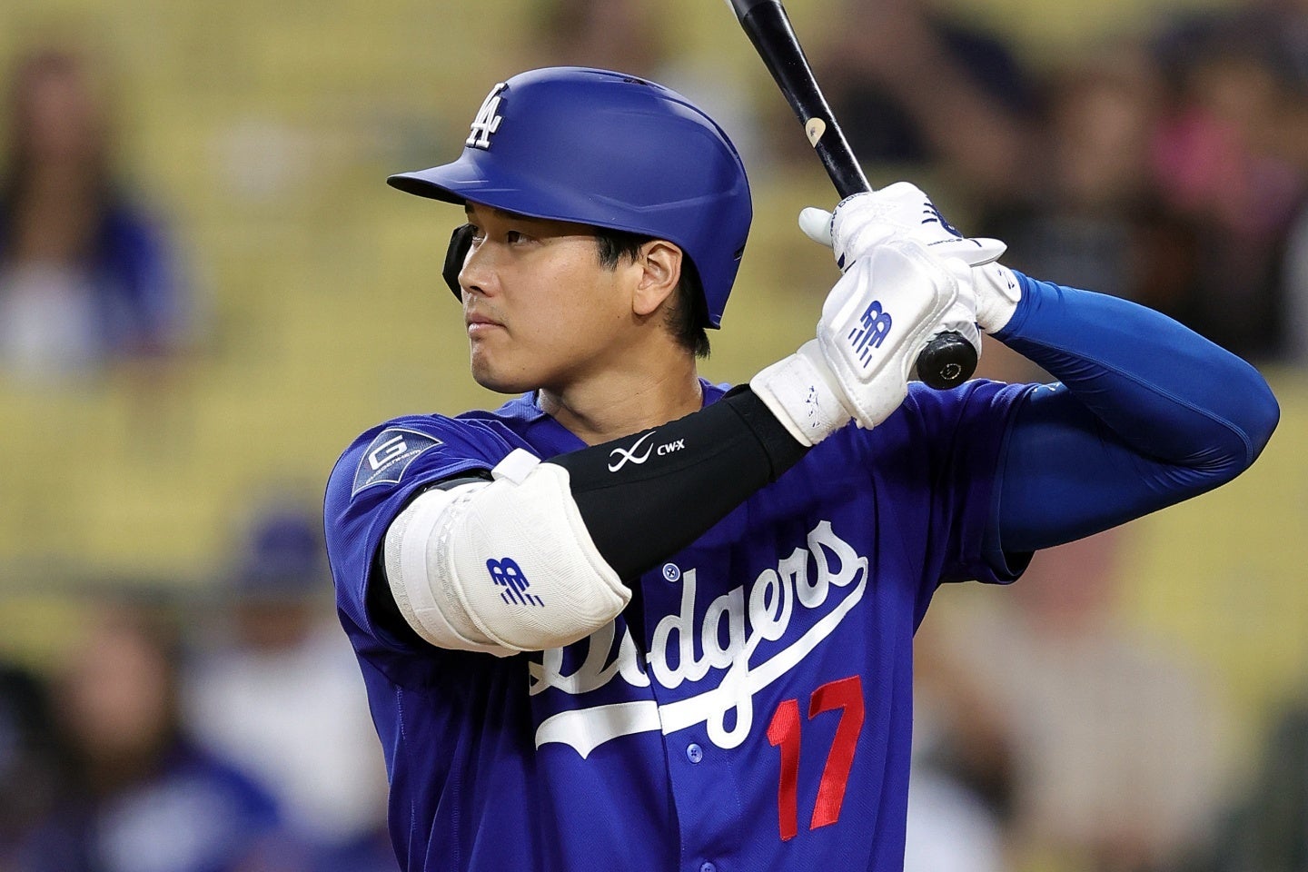 大谷は開幕７試合目でようやく今季初HRは飛び出した。(C)Getty Images